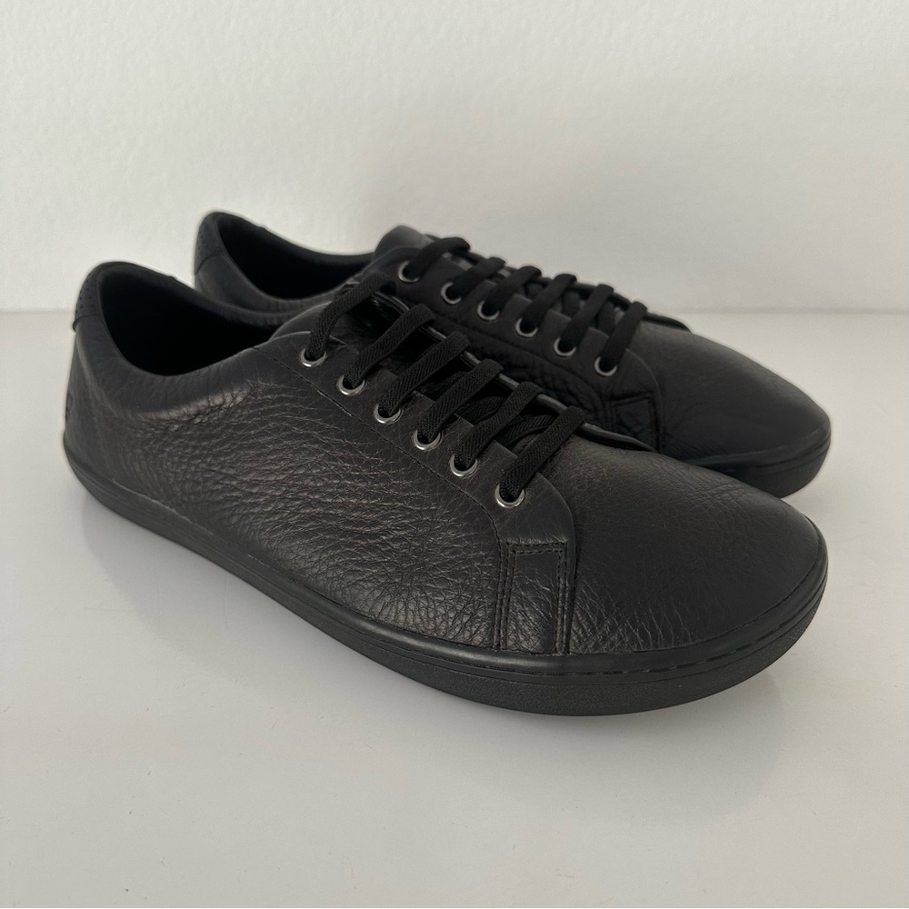 BIRCHBURY Black Bramford Barefoot Sneaker Minimalist Shoe